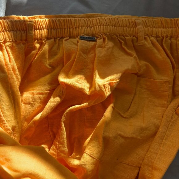 BILLABONG X SINCERELY JULES Bring On Wide Leg Pants & top Cotton Mango Size M - Picture 13 of 16